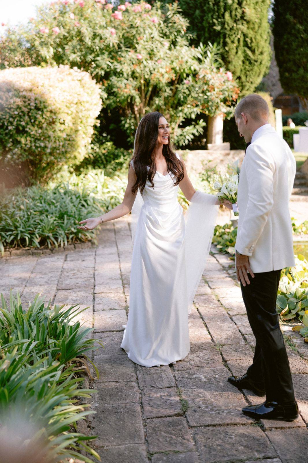 First look in a Mediterranean garden